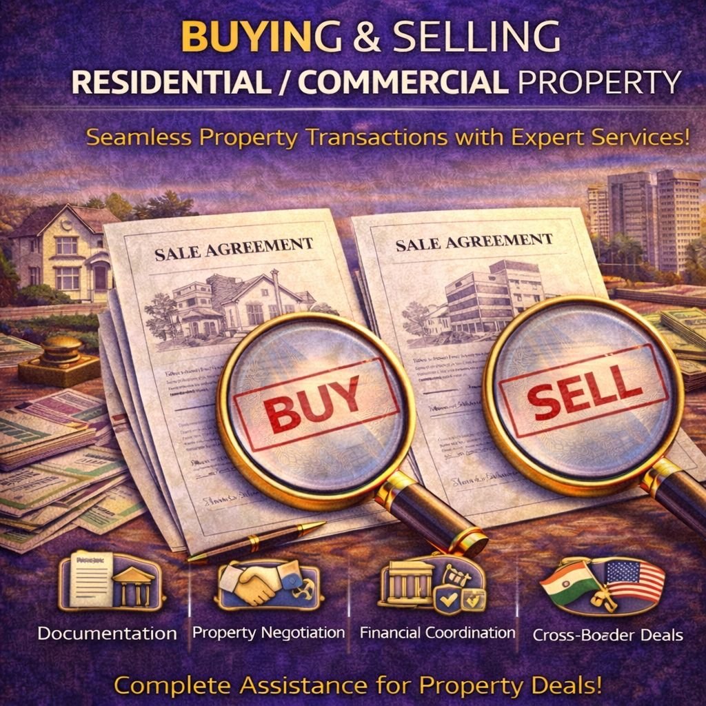 Buying & Selling Residential / Commercial Property