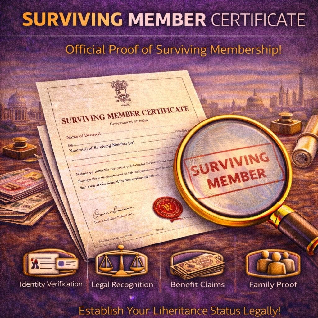 Surviving Member Certificate